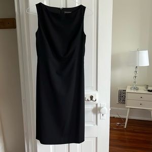 Black shift dress from Banana Republic